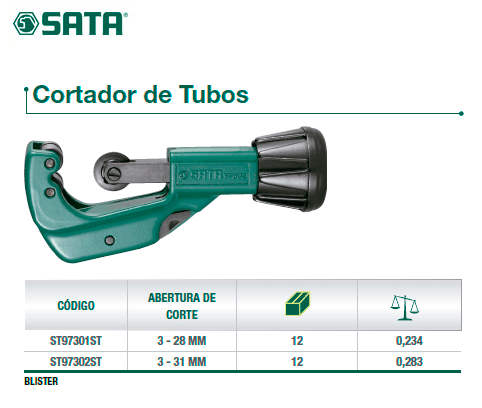 Cortador de tubos - SATA