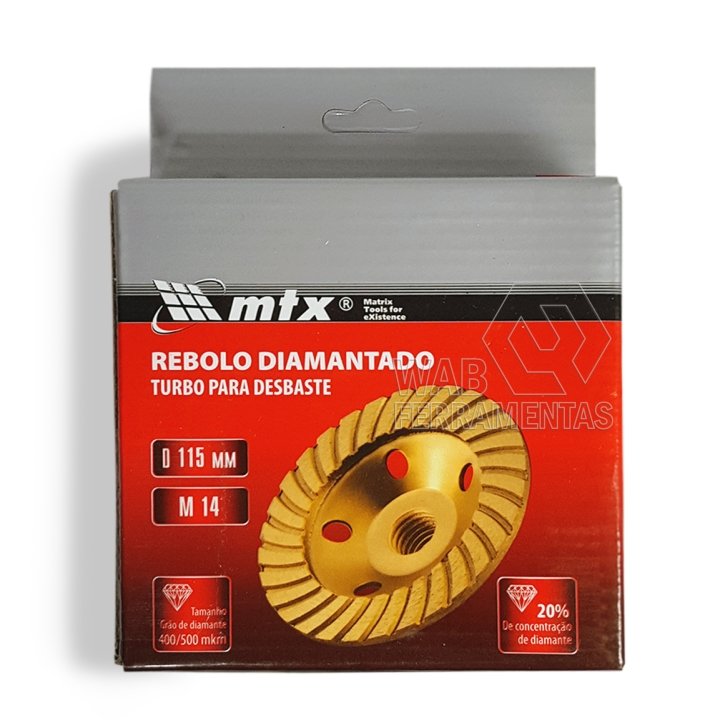 Disco Rebolo Diamantado