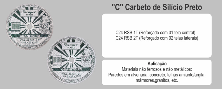 Disco de corte não ferrosos Icaper